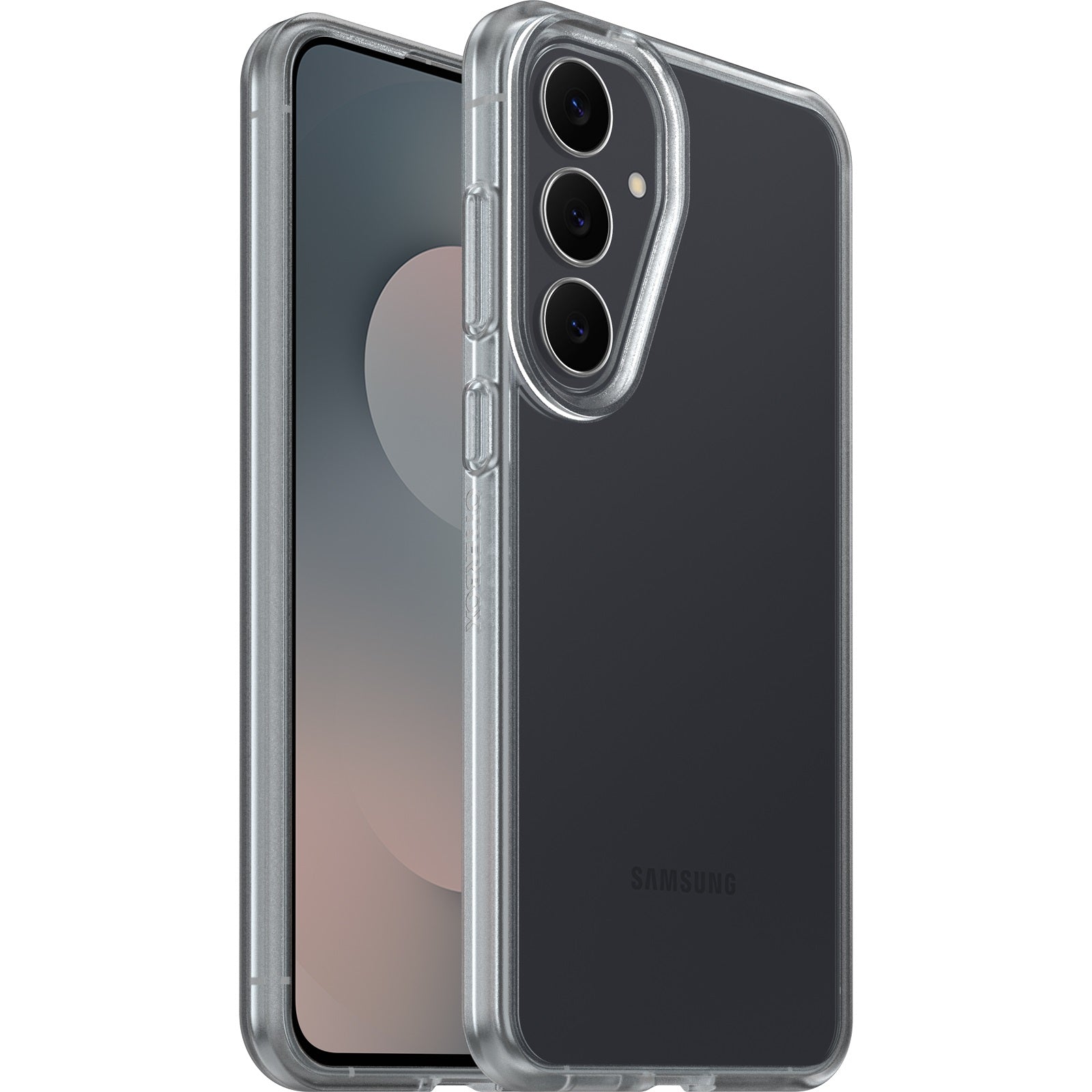 OtterBox React Samsung Galaxy S25 FE 5G (6.7") Case Clear - (77-99273),Antimicrobial,DROP+ Military Standard,Raised Edges,7 Years Warranty