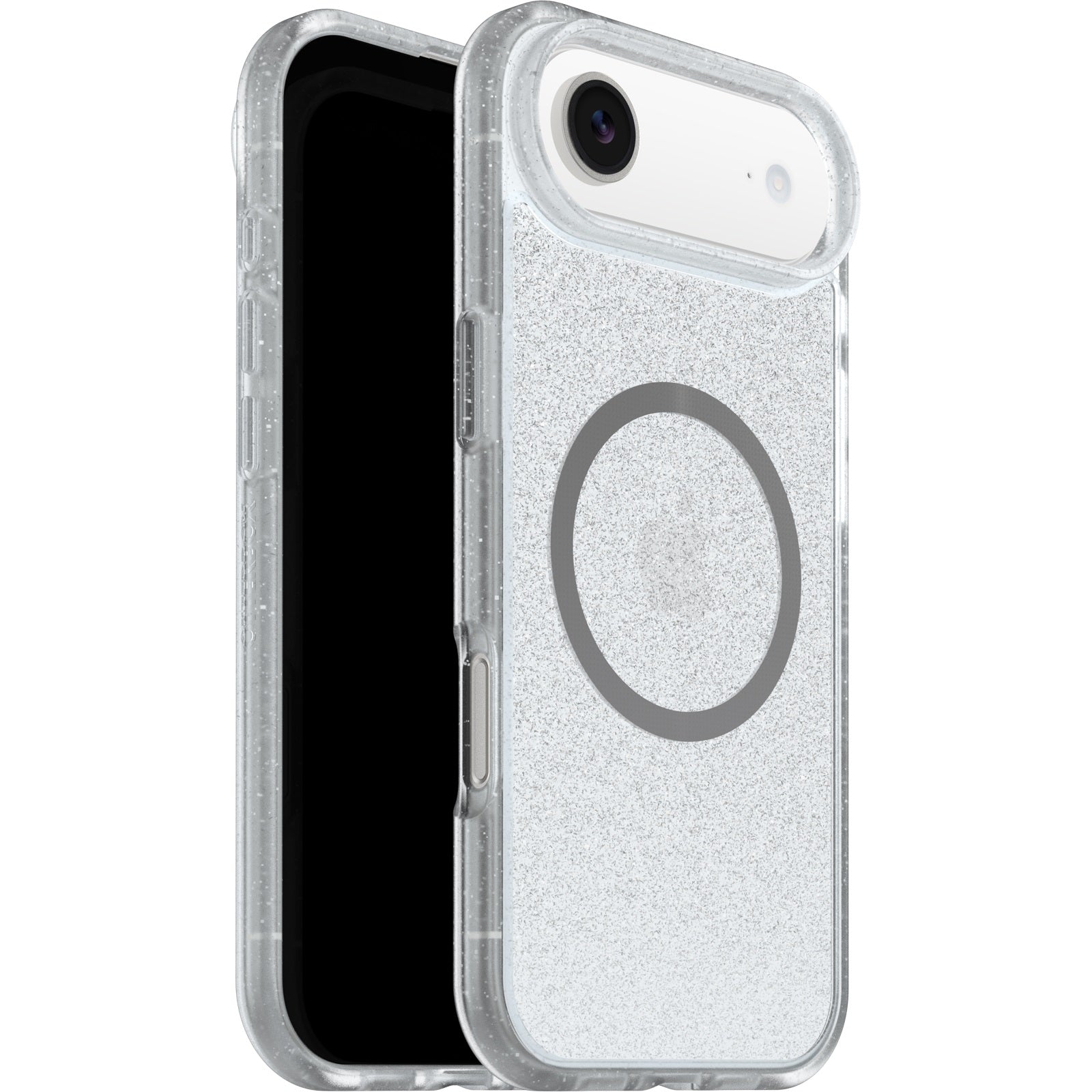OtterBox React MagSafe Apple iPhone Air (6.5") Case Stardust (Clear Glitter) - (77-99279),DROP+ Military Standard,Raised Edges,7 Years Warranty