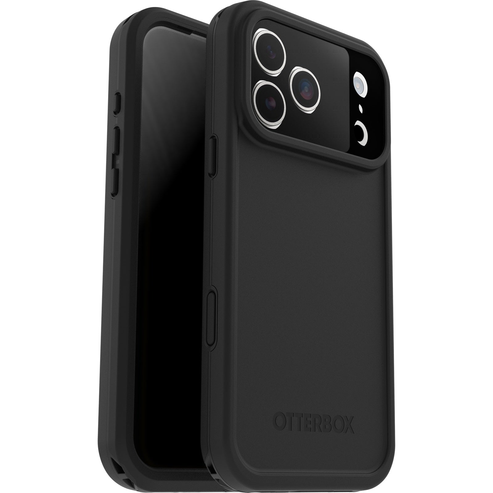OtterBox Fre MagSafe Apple iPhone 17 Pro Max (6.9") Case Black - (77-99772),  DROP+ 5X Military Standard, Camera Control, 7 Years Warranty