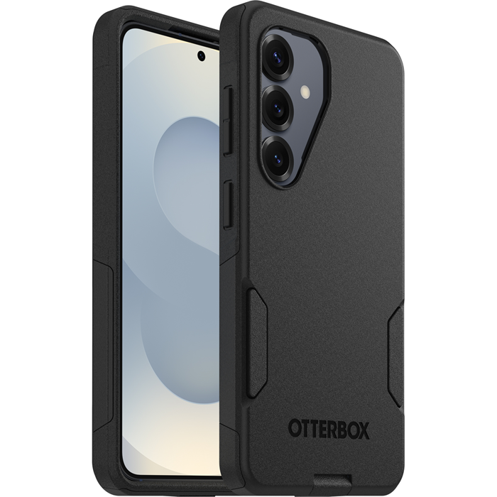 OtterBox Commuter Magnets Samsung Galaxy S26 5G (6.3") Case Black - (77-99815), DROP+ 3X Military Standard, Dual-Layer, 7 Years Warranty