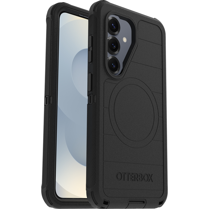 OtterBox Defender Pro Magnets Samsung Galaxy S26 5G (6.3") Case Black - ProPack - (77-99881), DROP+ 7X Military Standard, Tri-Layer, 7 Years Warranty