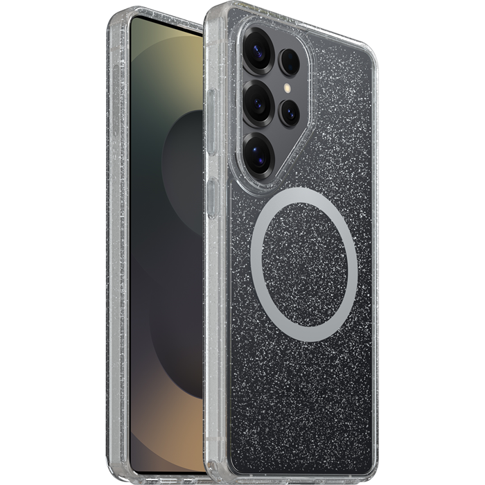 OtterBox Symmetry Clear Magnets Samsung Galaxy S26 Ultra 5G (6.9") Case Stardust Clear - (77-99981), DROP+ 3X Military Standard, 7 Years Warranty