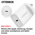 OtterBox 20W USB-C (Type I) PD Fast Wall Charger - White (78-81352), Compact, Drop Tested,Safe  Smart Charging,Best for Apple, 2 Years Warranty