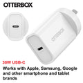 OtterBox 30W USB-C (Type I) PD Fast Wall Charger - White (78-81353), Compact, Drop Tested,Safe  Smart Charging,Best for Apple, 2 Years Warranty