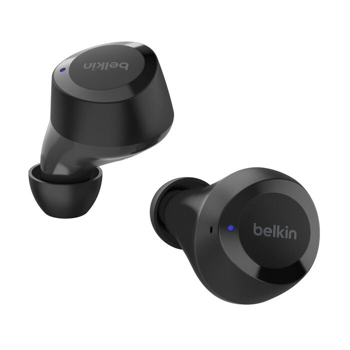 Belkin Belkin SoundForm Bolt 2 Wireless Earbuds - Black (AUC009fqBKV2), 28 Hours, LightWeight, Multipoint Technology, IPX4 ra