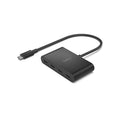 Belkin Belkin Connect USB-C to 4-Port USB-C Hub - Black (AVC018btBK), 100W PD, 10Gbps, 4x USB-C 3.2 Gen2 Ports, Universal, Co