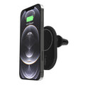 Belkin Belkin BoostCharge Magnetic Wireless Car Charger 10W + 20W USB-C PD 3.0 PSU + USB-C Cable (1.2M) - Black (WIC004btBK),