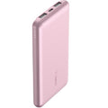 Belkin Belkin BoostCharge CCC-Certified 10k mAh Power Bank (Triple-Port) + USB-C to USB-A Cable - Pink (BPB011btPK), 2x USB-A