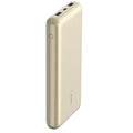 Belkin Belkin BoostCharge CCC-Certified 20k mAh Power Bank (Triple-Port) + USB-C  to USB-A Cable - Gold (BPB012btGD), 2x USB-