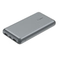 Belkin Belkin BoostCharge 20k mAh Power Bank (Triple-Port) + USB-C to USB-A Cable - Space Grey (BPB012btGY), 2xUSB-A (12W), 1