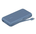 Belkin Belkin BoostCharge 20K mAh Power Bank With Integrated USB-C Cable - Blue (BPB024fqBL), 30W, 2xUSB-C, 1x USB-A, CEW $2,