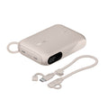 Belkin Belkin BoostCharge 10K mAh Power Bank with Display + USB-C to USB-C Cable 60W (15CM) - Sand (BPB027fqSD), 20W, 2x USB-