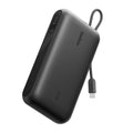 Belkin UltraCharge 20K mAh Power Bank & Display w/ Integrated USB-C Cable(20cm)-Black(BPB030fqBK),2xUSB-C(45W),1xUSB-A(18W),$2500 CEW,2 Years Warranty