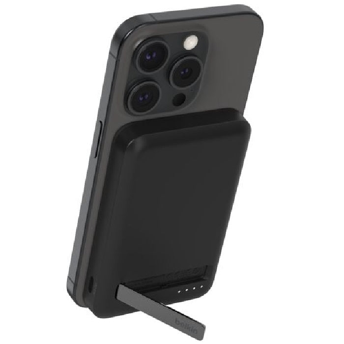Belkin Belkin BoostCharge Pro 5k mAh Magnetic Power Bank With Qi2 + USB-C Cable (1M) - Black (BPD006btBK),15W,1xUSB-C, Overch