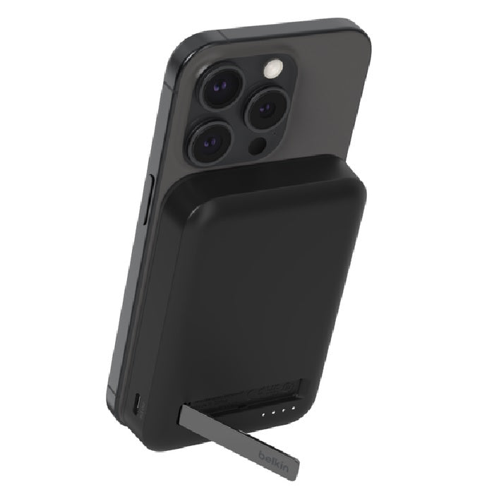 Belkin Belkin BoostCharge Pro 8k mAh Magnetic Power Bank With Qi2 + USB-C Cable (1M) - Black(BPD007BTBK),15W, 1xUSB-C, Compac