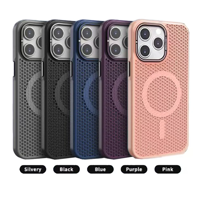 USP Apple iPhone 17 Pro Max (6.9") Armor 3D Mesh Case with MagSafe Dark Blue- Fragiile Surface, TPU Bumper, Drop Resistance, 3 Years Warranty