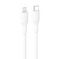 Belkin Belkin BoostCharge Lightning to USB-C Cable (1M) - White (CAA021FQ1MWH), 3A/15W, 480Mbps, 300K+ Bends, Apple iPhone, M