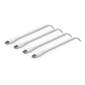 Belkin Belkin BoostCharge Braided USB-C to USB-C Cable (1M) (Pack of 2) - White (CAB004bt1MWH2PK), 3A/60W, 480Mbps, 30K+ Bend