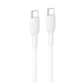 Belkin Belkin BoostCharge USB-C to USB-C Cable (0.15M) - White(CAB023fq0MWH), 3A/60W, 480Mbps, 300K+ Bends, Apple, Samsung, U