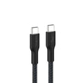 Belkin Belkin BoostCharge Pro Braided USB-C to USB-C Cable (3M) - Black (CAB025fq3MBK), 5A/240W, 480Mbps, 350K+ Bend, USB-IF 