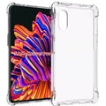 USP Samsung Galaxy XCover Pro Jelly Clear Case - Flexible  Lightweight, TPU Frame, High Quality, Shock Absorbing,Raised Edges,3 Years Warranty