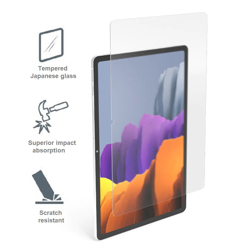 Cygnett Cygnett OpticShield Samsung Galaxy Tab S10+/Tab S9+ /Tab S9 FE+ /Tab S8+/Tab S7+(12.4")Tempered Glass Screen Protecto
