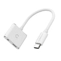 Cygnett Cygnett Essentials USB-C to 3.5MM Audio  USB-C Female Fast Charge Adapter - White (CY2866PCCPD), Wide- Ranging compat