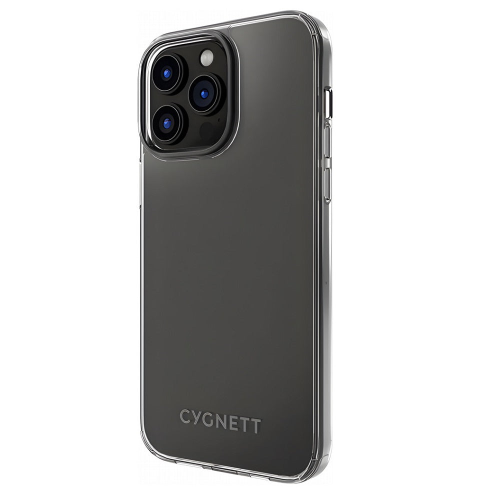 Cygnett Cygnett EcoShield Apple iPhone 14 Pro Max Clear Case - (CY4203CPAEG)Slim,TPU Frame,Shock Absorbent,UV Resistant,Hard-