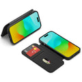 Cygnett Cygnett MagWallet Apple iPhone 15 (6.1")Leather Wallet Case-Black(CY4594MAGWT),360° Protection,Multi-Angle,3x Card Sl