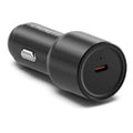 Cygnett Cygnett CarPower 65W USB-C Car Charger - Black (CY4708CYCCH), Aluminium Alloy Finish, LED Charge Indicator, 2 Years W
