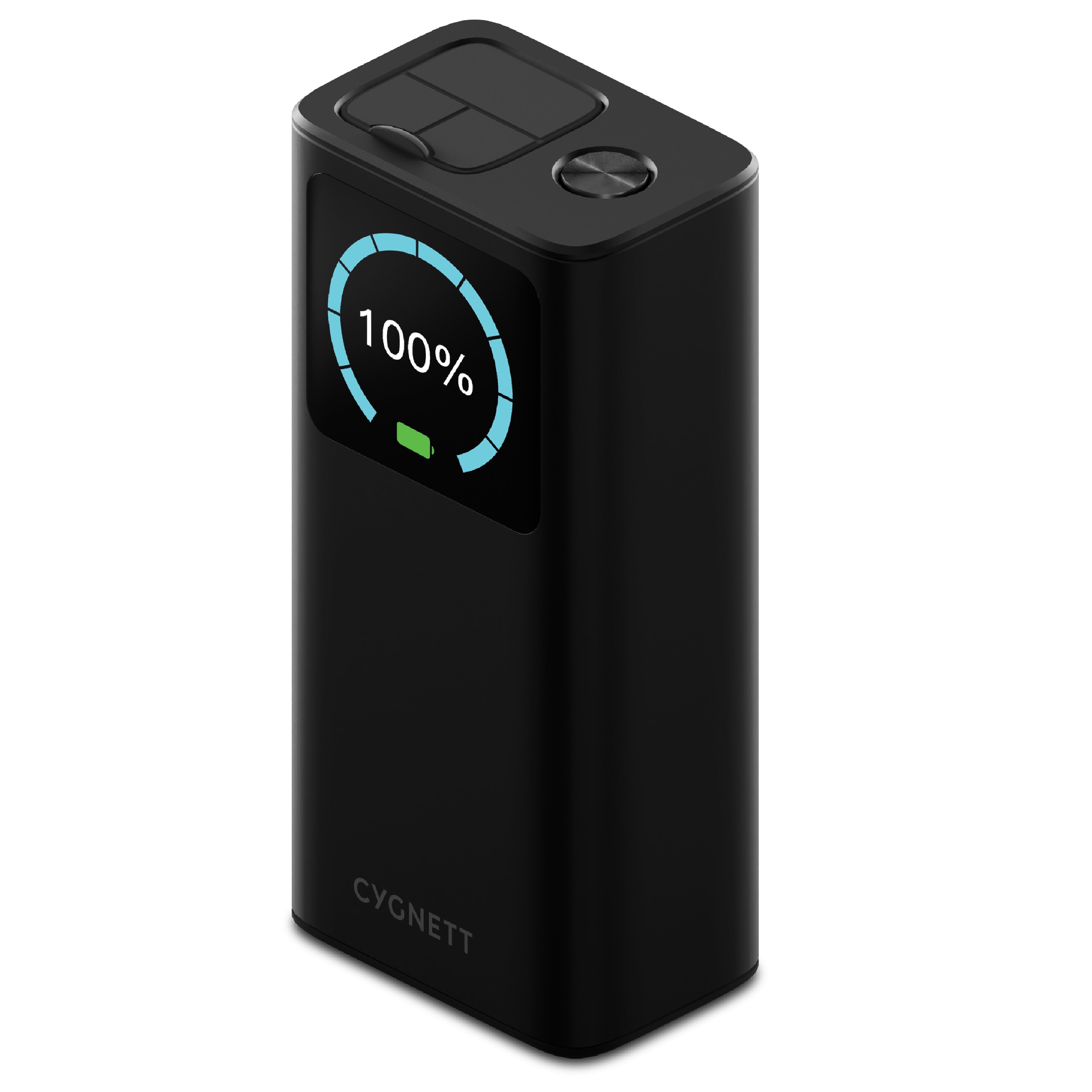 Cygnett Cygnett Titan 30K mAh Laptop Power Bank - Black (CY5135PBCHE), 65W, LCD Digital Display, 2x USB-C, 2x USB-A, Charge 4