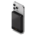 Cygnett Cygnett MagSlim 10k Magnetic Wireless Power Bank -Black(CY5278PBCHE),20W USB-C,10W Wireless,MagSafe  Qi,Digital Displ