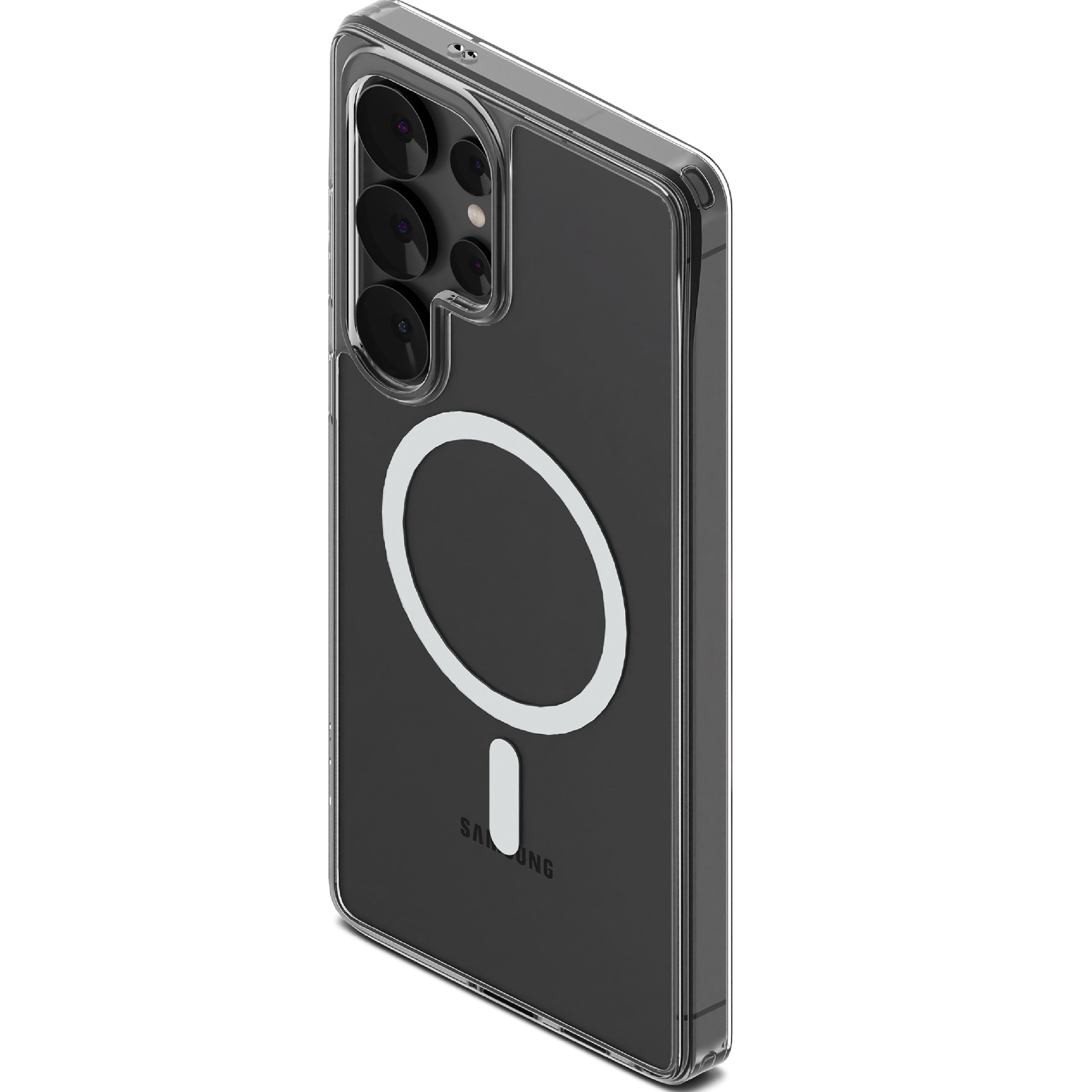 Cygnett Cygnett AeroMag Samsung Galaxy S25 Ultra  5G (6.2") Clear Magnetic Case- (CY5288CPAEG),Anti-Yellowing,UV Resistance,S