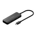 Cygnett Cygnett Unite 3-in-1 USB-C to Triple HDMI Hub- Black(CY5392CYHUB),2x4k(60HZ),3x4k(30Hz),Supports MST Mode,ABS Outersh