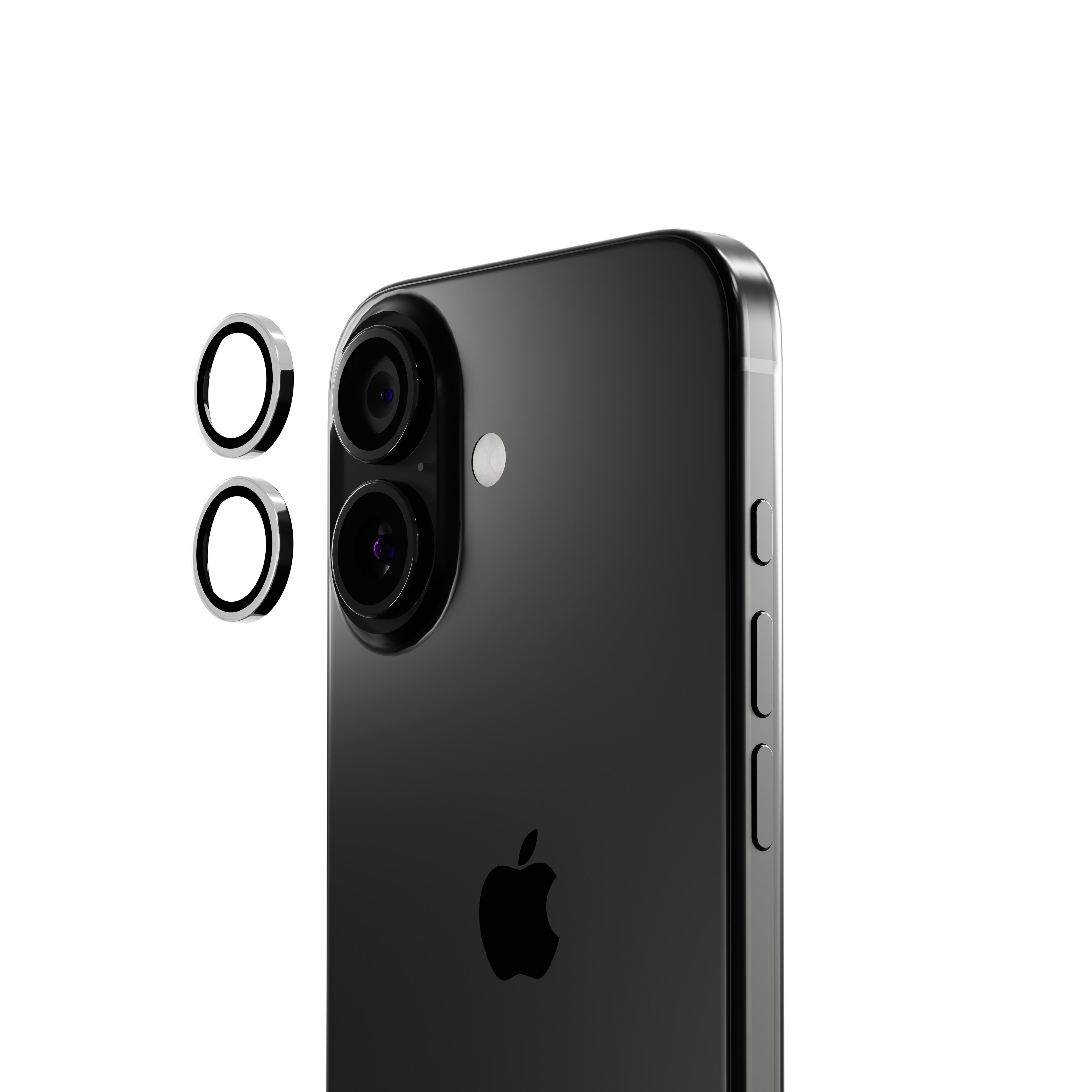 Cygnett Cygnett Apple iPhone 17/ iPhone 16/ iPhone 16 Plus Camera Lens Protector - (CY5543CYCLP), DropProof, Scratch Resistan