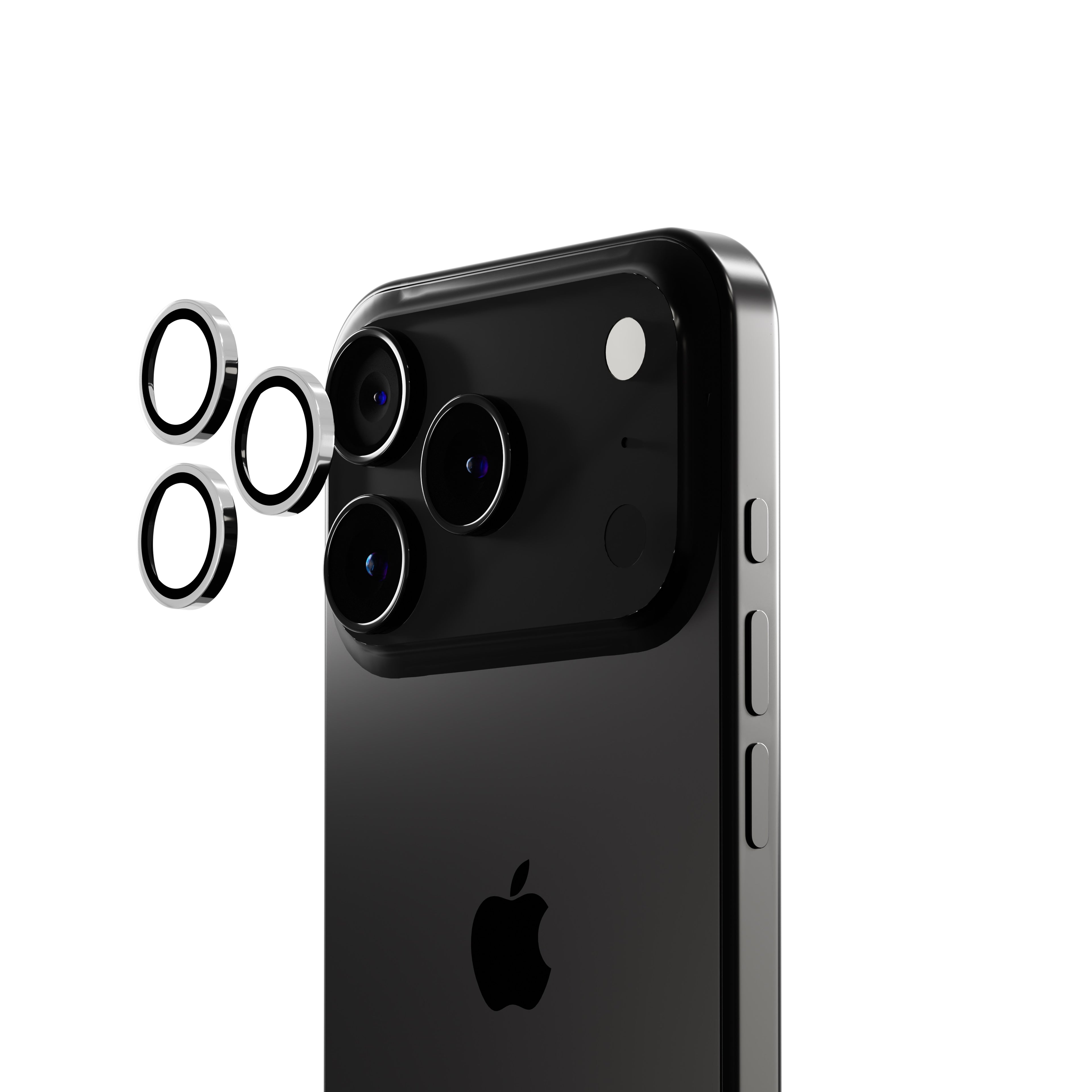 Cygnett Cygnett Apple iPhone 17 Pro / iPhone 17 Pro Max Camera Lens Protector - (CY5544CYCLP), DropProof, Scratch Resistant, 