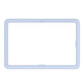 Samsung Galaxy Tab S11 Frame Cover - Blue(EF-JX730CLEGWW), Built-in magnets, Lightweight  Portable, 6 Months Warranty