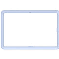 Samsung Galaxy Tab S11 Ultra Frame Cover - Blue(EF-JX930CLEGWW), Built-in magnets, Lightweight  Portable, 6 Months Warranty