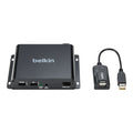 Belkin Belkin Cybersecurity and Secure KVM Extender Receiver Fiber SFP - Universal Video, TAA compliance, UHD 4K @60Hz 4:2:0 