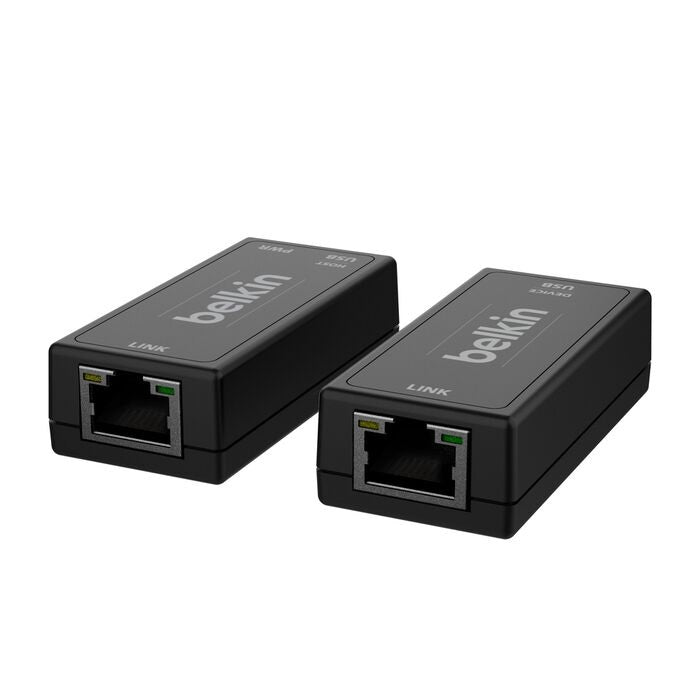 Belkin Belkin Cybersecurity and Secure KVM Extender Copper CAT6 USB Transmitter and Receiver, VELCRO® Tape ,TAA compliance, 3