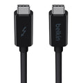 Belkin Belkin Thunderbolt 3 Cable USB-C  to USB-C (1M) - Black (F2CD081ds1M-BLK ), 60W PD, 20Gbps, 4K/Ultra-HD, Thunderbolt C