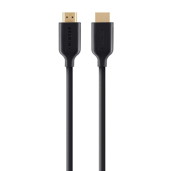 Belkin Belkin High Speed HDMI Cable With Ethernet 4K/Ultra HD Compatible (5M) - Black (F3Y021bt5M), 120Hz, 10.2Gbps Bandwidth