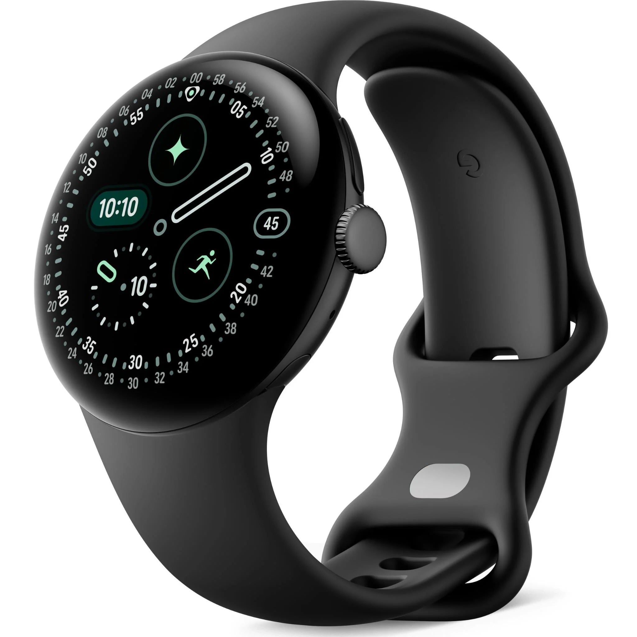 Google Pixel Watch 4 Wi-Fi (41mm) - Matte Black with Obsidian Active Band(GA09958-US) *AU STOCK*, AMOLED, 2GB/32GB, NFC, 325mAh, 2 Years Warranty