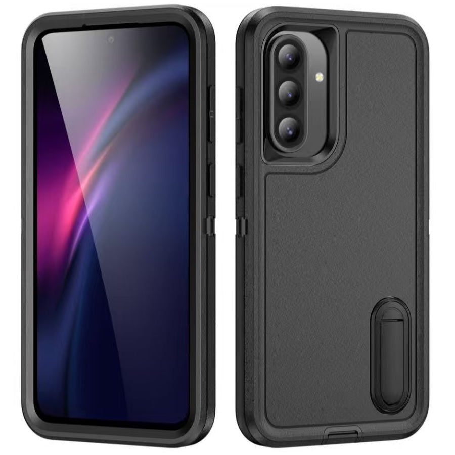 USP Rugged Samsung Galaxy A36 5G (6.7") Case Black - No-Slip, Sleek, Ultimate Protection, Strong  Durable, Built-in-Kickstand, 3 Years Warranty