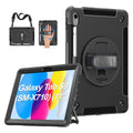 USP Rugged Samsung Galaxy Tab S10 Lite/ Tab S10 FE (11")/ Tab S9 (11")/ Tab S9 FE (10.9") Case - Military-Grade, Hand Strap,3 Years Warranty