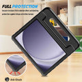 USP Samsung Galaxy Tab A9+ (11") Kid Friendly Case Black - Shockproof, Raised Edges, 180° Rotation, Portable  Lightweight, 3 Years Warranty