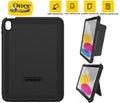 OtterBox Defender Apple iPad (11.0") 11th Gen (A16) / iPad 10th Gen (10.9") Case Black - (77-89953), DROP+ 2X Military Standard, 7 Years Warranty