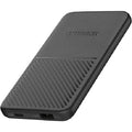 OtterBox 5K mAh Power Bank - Dark Grey (78-80641), Dual Port USB-C (12W)  USB-A (12W), Includes USB-C Cable (15CM), Durable, 2 Years Warranty