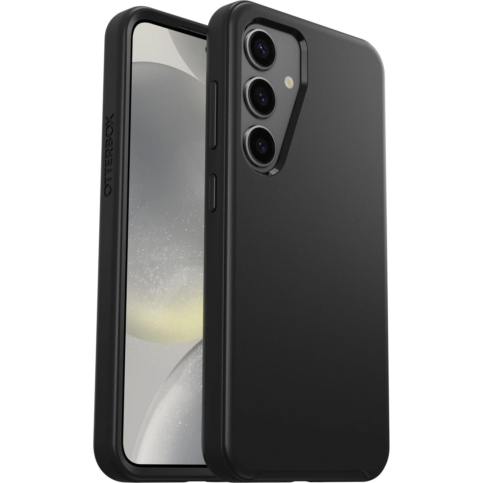 OtterBox Symmetry Samsung Galaxy S24 5G (6.2") Case Black - (77-94531),DROP+ 3X Military Standard, Antimicrobial, Raised Edges, 7 Years Warranty