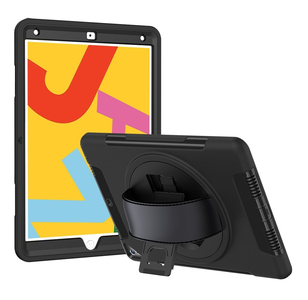 USP Rugged Samsung Galaxy Tab A7 Lite (8.7") Case Black - Built-in-Kickstand, Hand  Shoulder Straps, DropProof, 3 Years Warranty